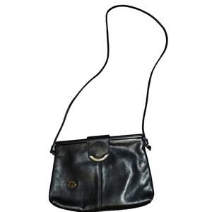 Vintage Etienne Aigner Leather Black Purse